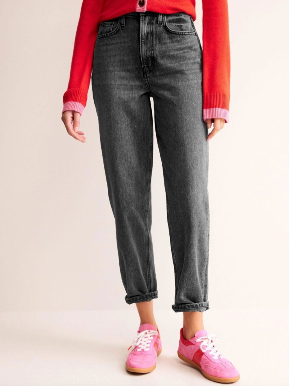 Boden High Rise '90s Tapered Jeans